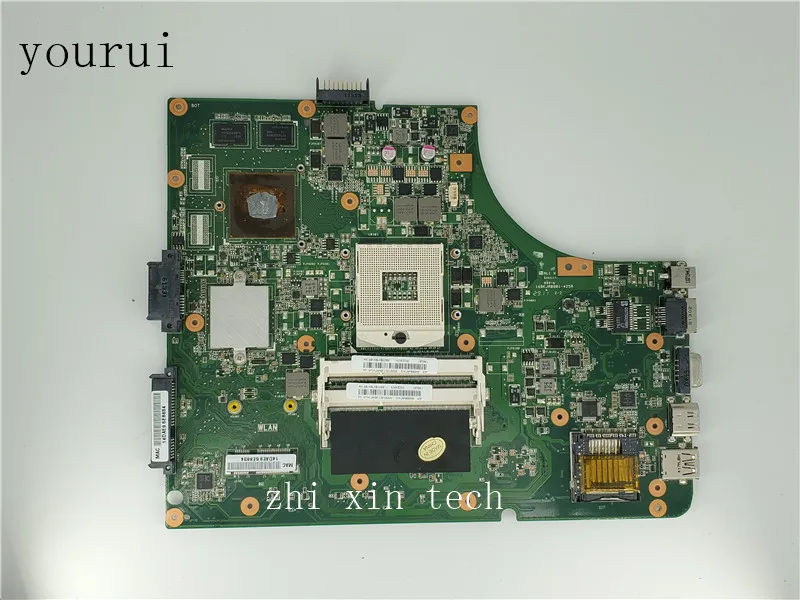 Četras sourare Augstas kvalitātes ASUS K53SV K53SC Laptopmotherboard REV 3.0 DDR3 Pilnībā pārbaudīt darbu