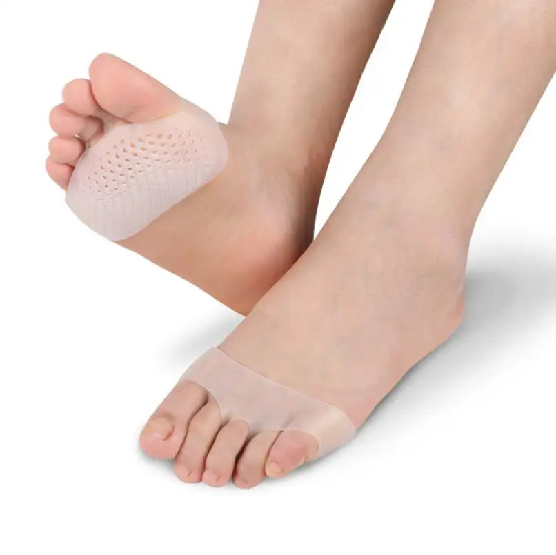 200 pāriem/daudz Mobilo Elpojošs Mīksta Silikona Gēla Pirkstu Uzlikas Augsta papēža triecienu Anti Slip-izturīgs kāju Spilventiņu